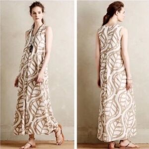 Anthropologie Whit Two Pera Maxi Dress XS